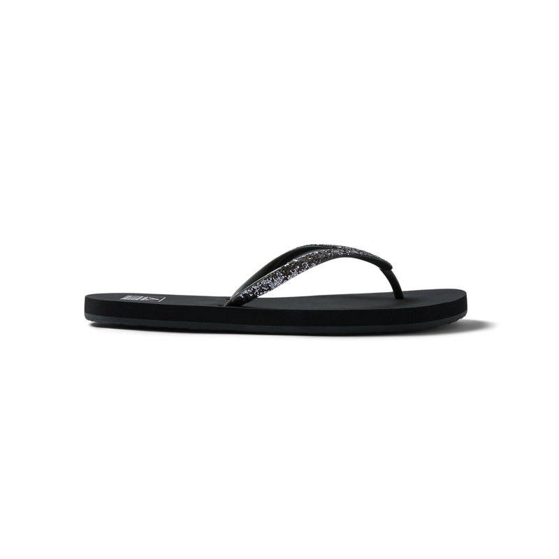 Reef Stargazer Womens Beach Flip Flop, Super Lightweight and Soft Footbed, Thin Glitter Strap, Shadow, 11 - Image 5